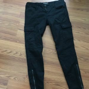 Black Cargo Pants